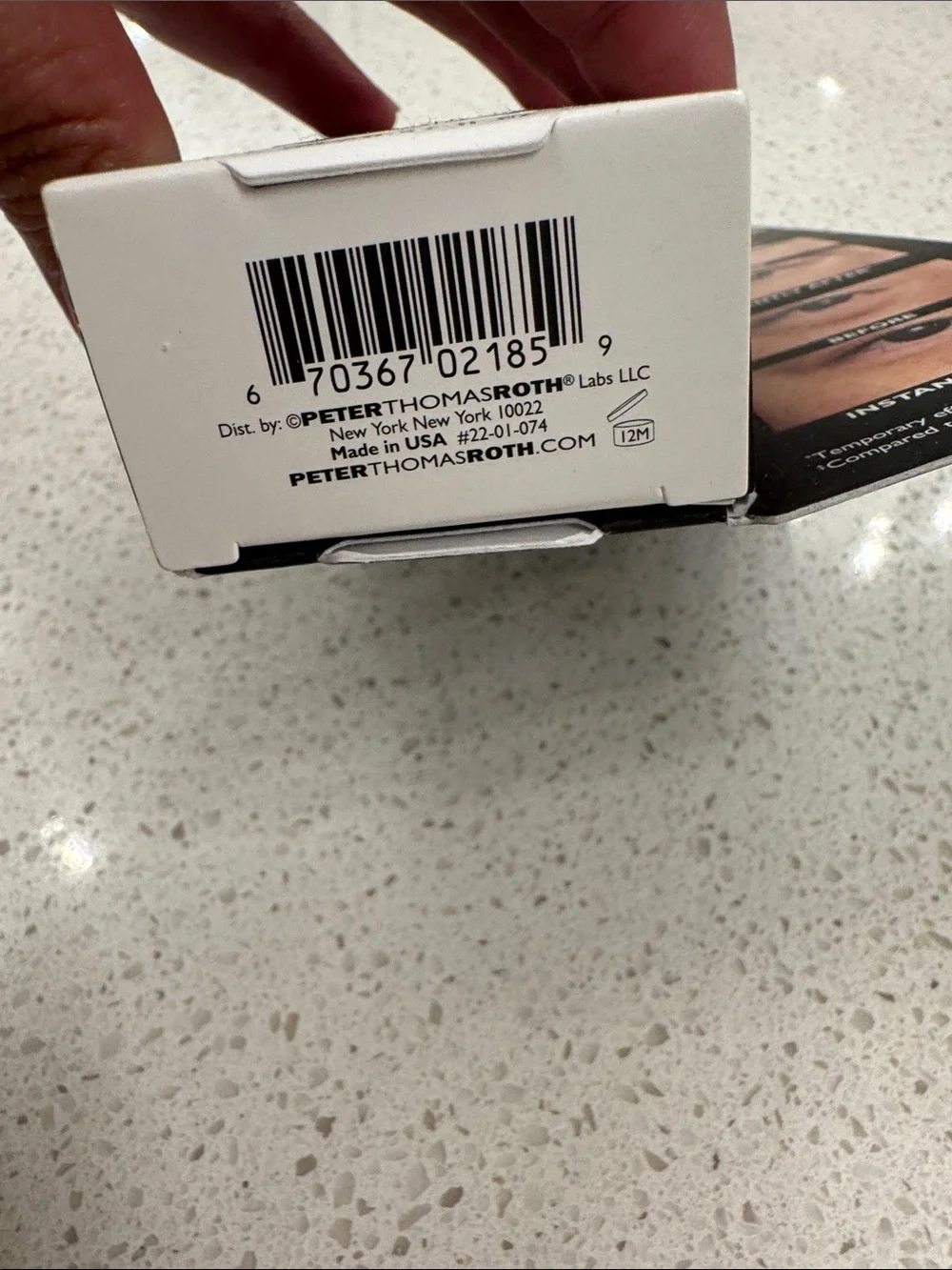 Peter Thomas Roth Eye Tightener - Silver & White Packaging